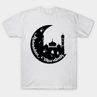 Ramadan Mubarak - Mosque Design for Muslims T-Shirt